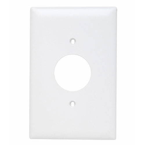 Pass & Seymour TPJ7W Single Receptacle Openings, One Gang, White