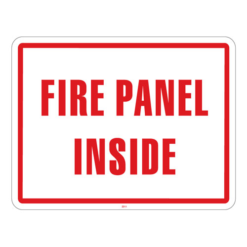 MAWXWELL SN-FIRE Fire Panel Sign