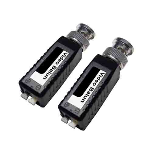 W Box Pair Push Terminal MP Video Balun (Push Terminal to BNC)