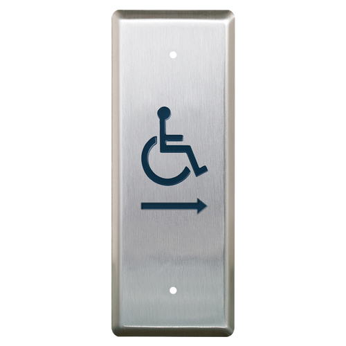 All Act P/Plt, Jamb Width, W/Wheel Chair Blue