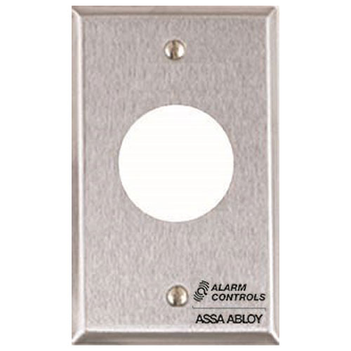 Alarm Controls RP-22 Single Gang Faceplate