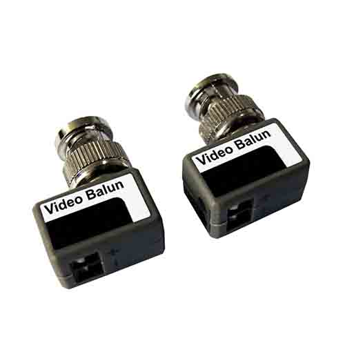 W Box Pair Miniature MP Video Balun (Screw Terminal to BNC)