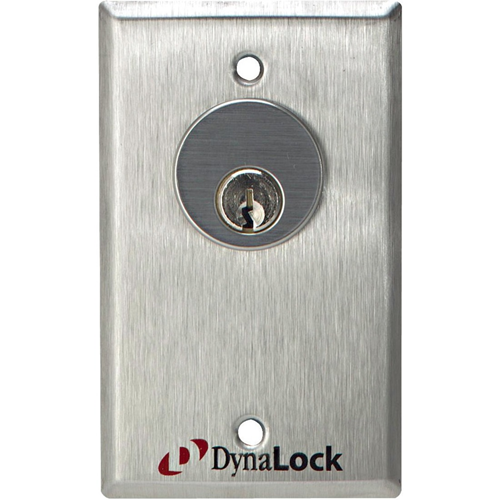 DynaLock 7003-US32D, 7000 Series Keyswitches, (2) SPDT (Single Pole Double Throw)