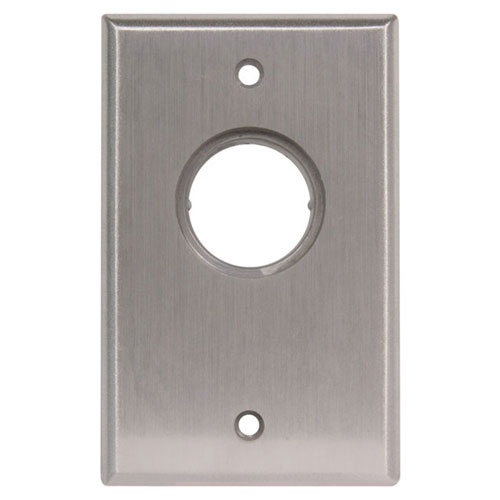 Camden Flush Mount Key Switches - Cast Aluminum Faceplate