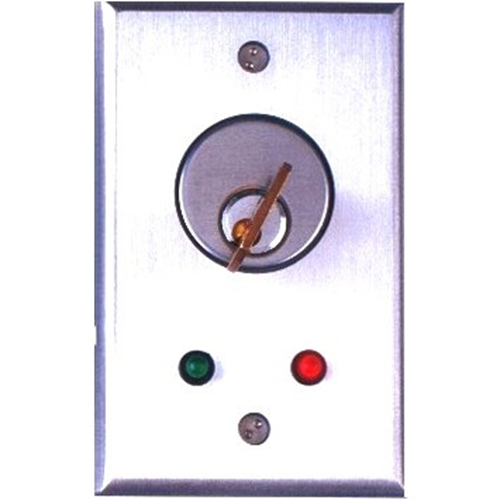 Camden Key Switch, DPDT Momentary