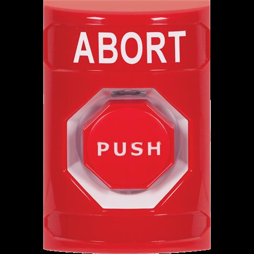 Safety Technology Red Ss W/Puskey To Reset Bttn-Abort Text