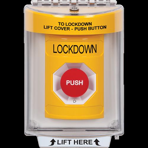 Safety Technology Yllw Stppr Sta, Sti-13010 Cvr, Ttr, Lockdown Labelin