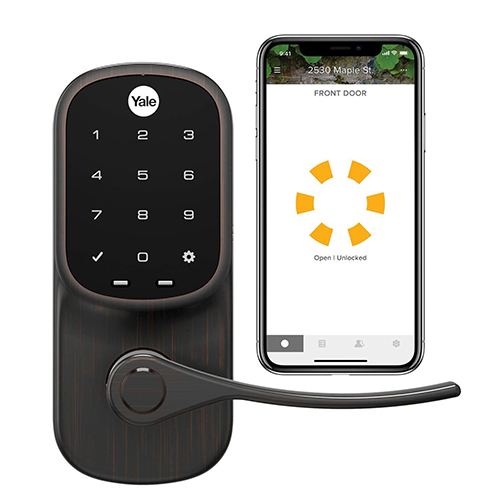 Yale Assure Lever Touchscreen, Wi-Fi And Bluetooth - Oil Rubbed Bronze