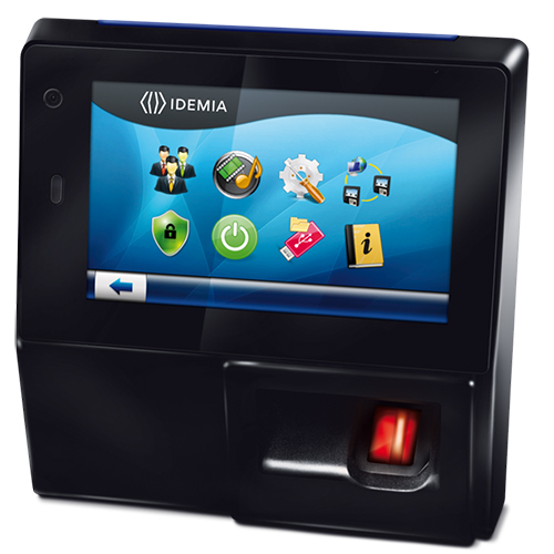 IDEMIA 293638856 MorphoAccess SIGMA WR Biometric, Card Reader Embedded RFID, HID iClass Cards