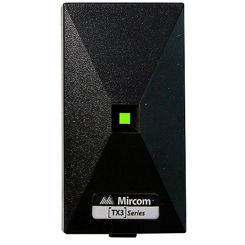 MINI MULLION MOUNT PROXIMITY READER, 3.2' X 1.7' X