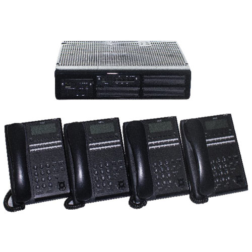 Nec America BE117449 SL2100 Digital Quick-Start Kit with 12-Button Digital Telephones