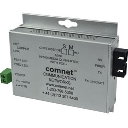 ComNet CNFE100(X)POE/M Transceiver/Media Converter