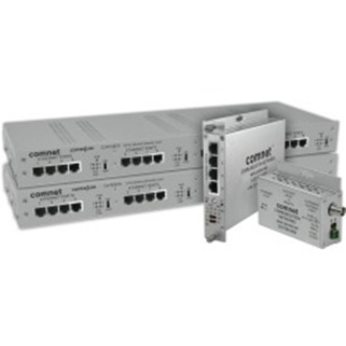 ComNet Ethernet-over-Copper Extender With Pass-Through PoE