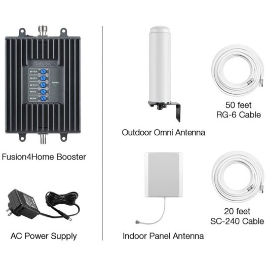 SureCall Fusion4Home SC-PolyH-72-OP-Kit Cellular Phone Signal Booster