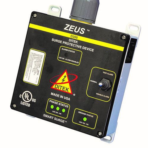 DITEK ZEUS D200-120/2401 Surge Suppressor/Protector