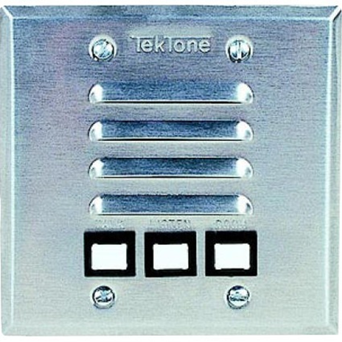 TekTone 2-Gang Stainless 4-Wire Apt. Station