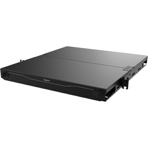 Ortronics EQ01U-CHC Q-Series Standard Density Rackmount Fiber Enclosure, 1U