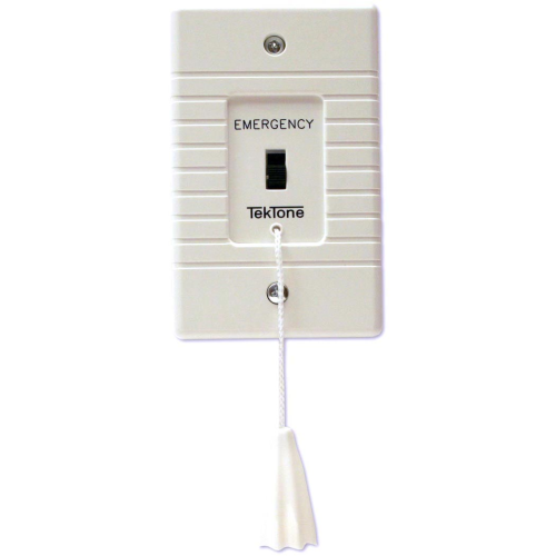 Emergency Call Switch, Four Pole, Plastic Plate