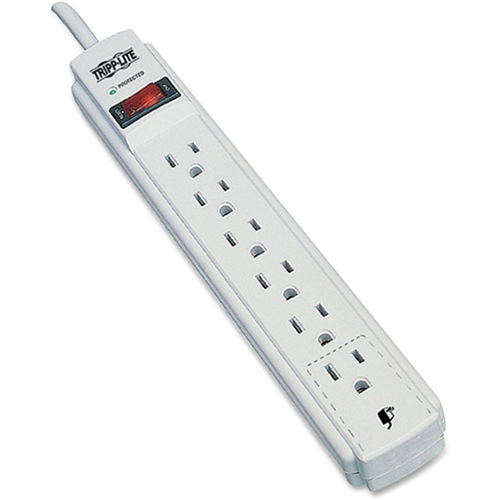 Tripp Lite Surge Protector Power Strip 120V 6 Outlet 4' Cord 790 Joule