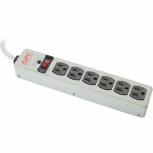 APC SurgeArrest Essential 6 Outlets Surge Suppressor - Receptacles: 6 x NEMA 5-15R - 540J