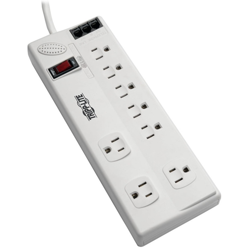 Tripp Lite Surge Protector Power Strip 120V 5-15R 8 Outlet RJ11 8' Cord 2160 J TAA GSA