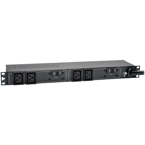 Tripp Lite PDU Basic 230V 32A 7.4kW C19 4 Outlet IEC309 Blue Horizontal 1URM