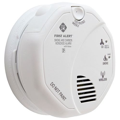 Smoke/Co Detector Battery Operated Wireless