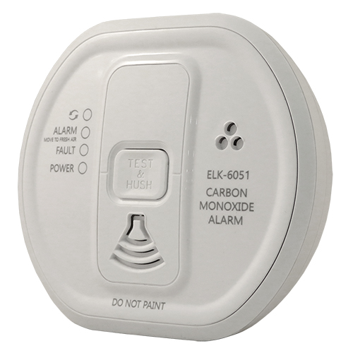 ELK-6051 Carbon Monoxide Detector – Two-Way Wireless