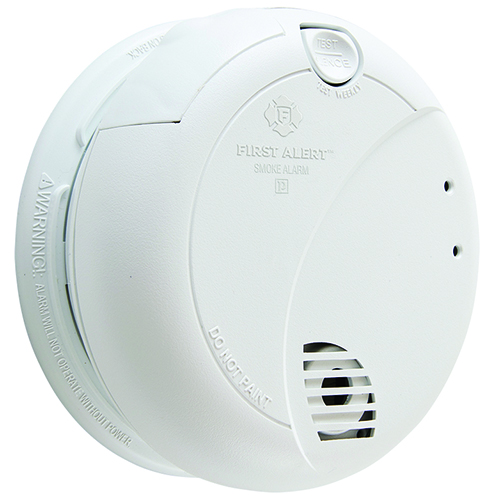 Photoelectric Hardwired Smke Alarm W/10-Yr