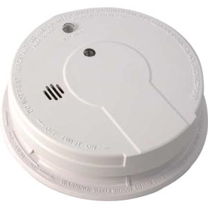 Kidde I12040 Smoke Alarm, Ionization Sensor, 85 dB at 10 ft. Audible Alert, 120V AC, 9V