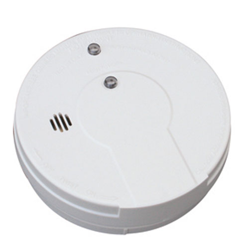 Ionization Smoke Detector Almond 9 Volt W/Hush