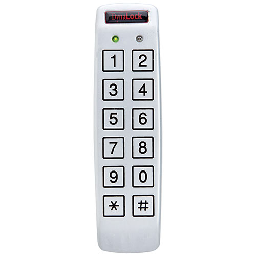 7300 Series Standalone Digital Keypad Narrow Mullion Mount