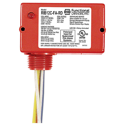 Functional Devices Fire Alarm Relay