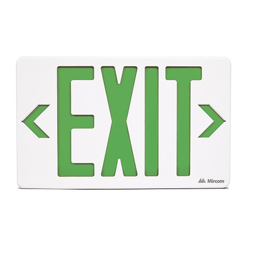 Led Emer Exit Sign (Green)