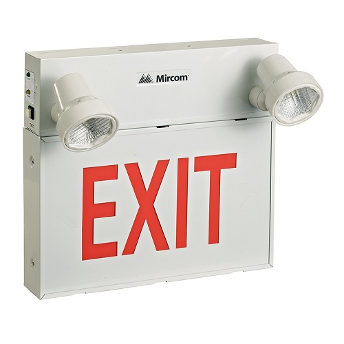 Led Exit Combo - Steel