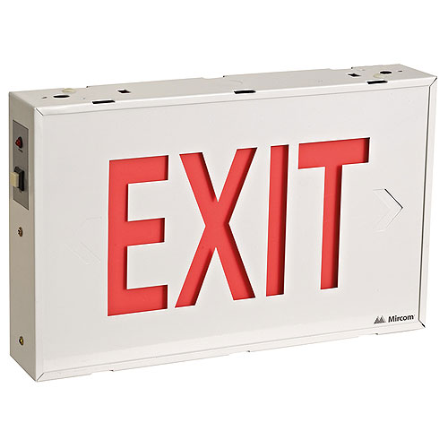 Led Exit Sign - Steel