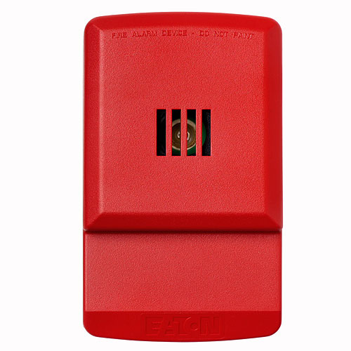 Eaton Eluxa ELHNR Horn, Wall, Red, 12/24 VDC, Indoor