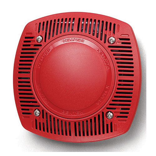 Gentex WSSPKR, Outdoor Speaker, Wall-Mount, with GBLP Back-Box, Red