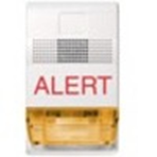 G1 Wall Strobe White Housing Alert Markings Amber