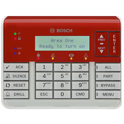 Bosch Security B925F Combination Fire & Intrusion Keypad