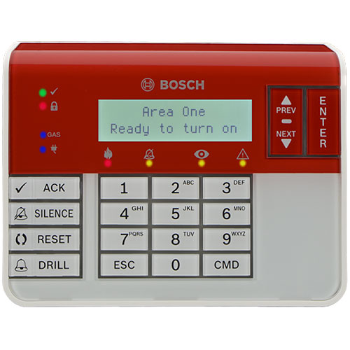 Bosch Security B926F Annunciator Fire Keypad