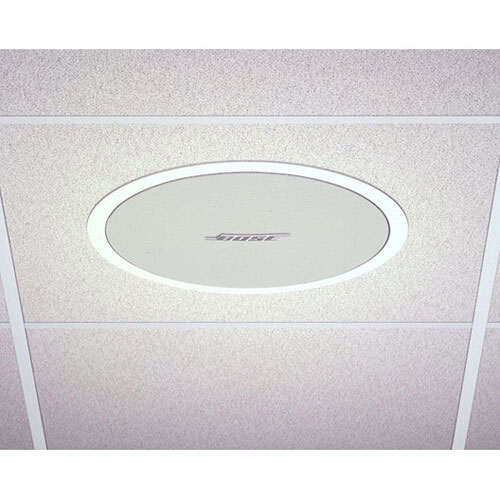 Bose Professional FreeSpace 3 Indoor Flush Mount, Ceiling Mountable, Pendant Mount, Wall Mountable Speaker - 200 W RMS - White