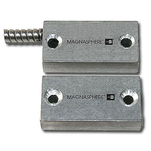 Magnasphere MSS-302SSurface Mount Contact with Armored Cable, 2 Switches, 2 Open Loop