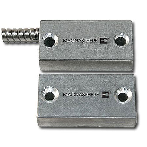 Magnasphere MSS-320SSurface Mount Contact with Armored Cable, 2 Switches, 2 Closed Loop