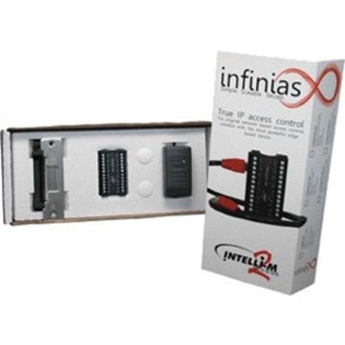 Infinias Intelli-M Single Door Add Kit with HID Prox Reader, Door Strike and Sensors