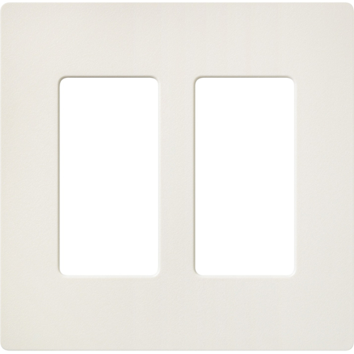 Lutron Satin Colors Two-gang Wallplate