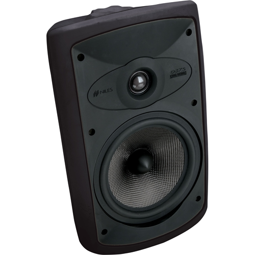 Niles OS7.5 2-way Indoor/Outdoor Bookshelf Speaker - 150 W RMS - Black