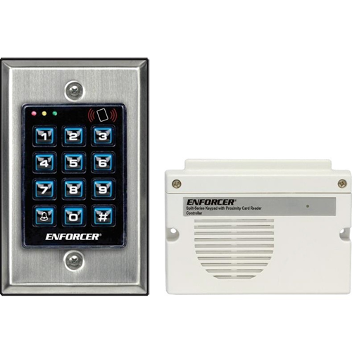 Enforcer Split Series Keypad with Proximity Card Reader