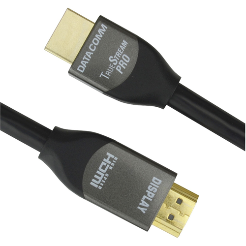 DataComm 46-1820-BK TrueStream Pro 18 Gbps HDMI Cable with Ethernet (20 Feet)