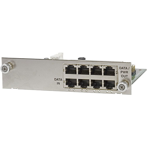 LAN-Power 4 Port POE Module 1 Slot High Power Card